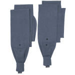 MaMo wrap style shoulder straps - Ramie smokey blue
