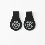 Cloby Magnet Clips 2er Set Canvas reflektierend ohne Leder