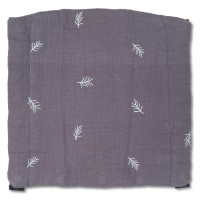 MaMo Kopfstütze Musselin Zweigenstickerei