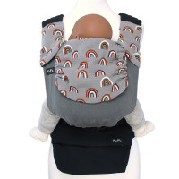 Hier mit Bauchgurttasche