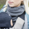 cotton fleece babywearing dickey