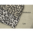 Version "Wildkatze" = Hintergrund beige; "Leo" = Hintergrund weiß
