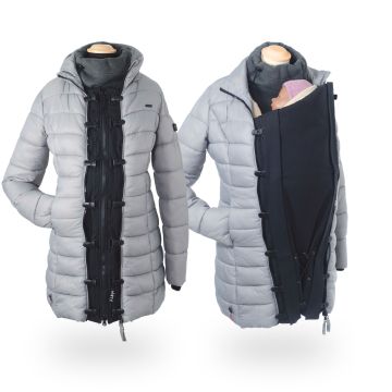 Kumja Clip-In jacket extension - turn your jacket into a maternity and babywearing jacket - sustainable, flexible, one size