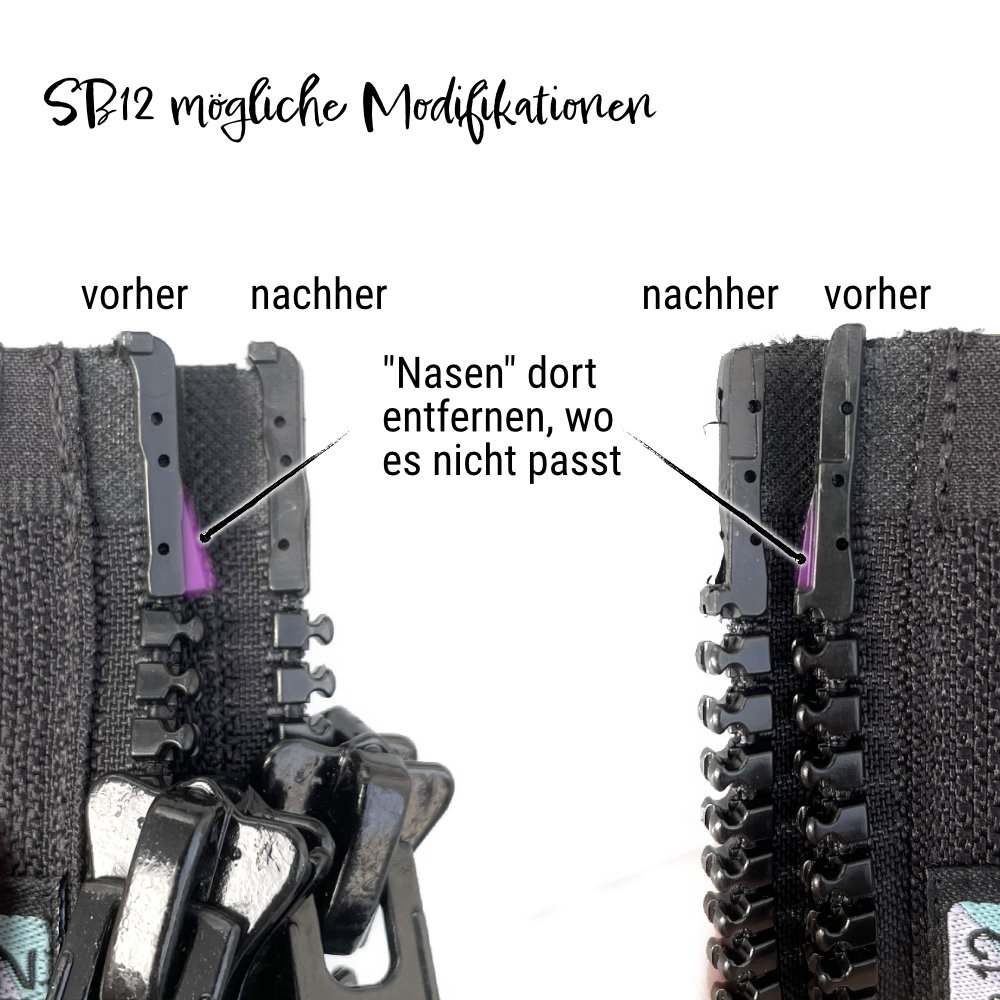 Der SB12 passt nicht oder nur auf 1 Seite - gibt es einen Trick?